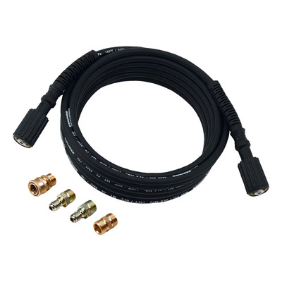 Manguera De Alta Presión Kärcher Para Hidrolavadora, 7.6 M Con Conexión M22 Y 3600 Psi Negro