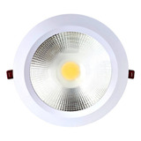 Panel Led Downlight Aplique Embutir Circular 30w Luz Led