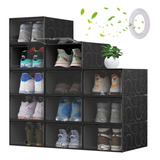 Cajas Organizadoras Apilables Para Zapatos 5 Colores 12 Uds.