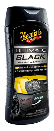 Ultimate Black Restorer Meguiars Restaurador Plastico Negro