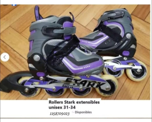 Rollers Stark Extensiblesunisex 31-34