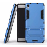 Funda Iron Case Para Sony Xperia Xa F3113 Con Cristal