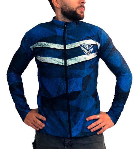 Campera Deportiva Slim Fit Velez Sarsfield Cfr082