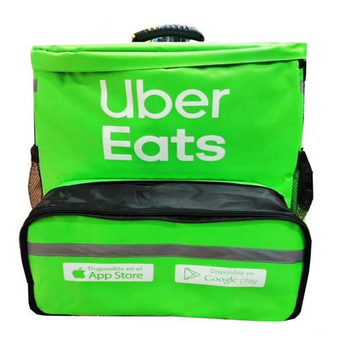 Mochila Uber Rappi Repartidor Comida Termica Expandible Full