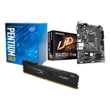 Kit Pentium G6400 + Placa Gigabyte H410m-h + Fury 8gb Ddr4