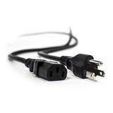 Cable De Poder Pc, Monitor, Trifásico 1.5 Mts Vorago Cab-122