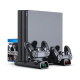 Suporte Vertical Cooler Dockstation Ps4 Fat Slim Pro Dobe