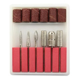 Kit Fresas P/ Torno Eléctrico Universales Manicura Pedicura 