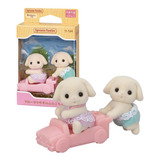 Sylvanian Families Gêmeos Coelhos Floral