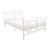 Estructura De Cama De Metal Dhp Bombay - Diseño Vintage - Ta