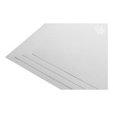 Papel Adesivo Branco Fosco A4 (texturizado) 100 Folhas