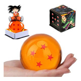 Esferas De Dragon Ball Z Tamaño Real 7.6cm+ Estuche Original