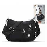 Bolsa Impermeable Dama Mujer Mochila Mariconera Cruzad