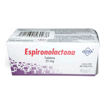 Espironolactona 5mg C\u002F30 Tabletas Ultra | MercadoLibre