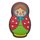 Jibbitz Crocs Matryoshka Dell Rojo Verde