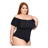 Blusinha Body Feminina Plus Size!!! 46 Ao 52!!! Promocional!