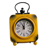 Nuevo Reloj Vintage, Reloj De Escritorio, Reloj Cuadrado De