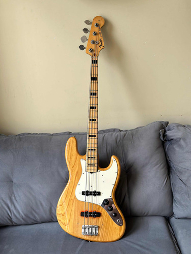 Baixo Fender Jazz Bass 1973 Natural Original + Case Original