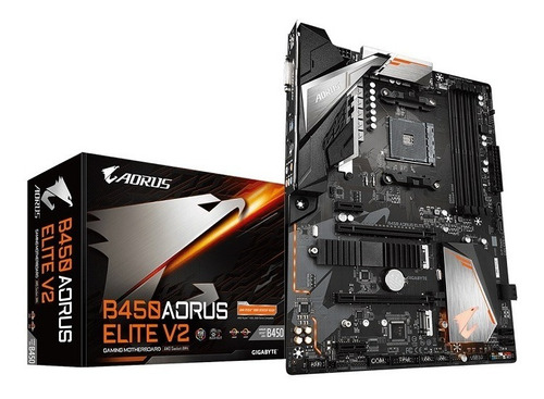 Tarjeta Madre Gigabyte B450 Aorus Elite V2 Am4