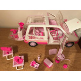 Barbie Minivan Auto Mattel Con Accesorios Y Caja Original