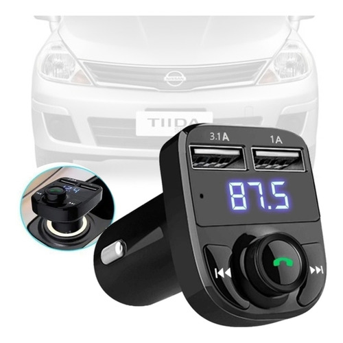 Adaptador Bluetooth Conversor Fm Universal Nissan Tiida