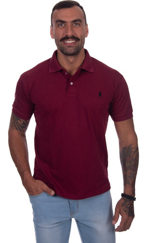 Camisa Gola Polo Masculina Classic Piquet Varias Cores