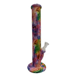 Bong Irrompible De Silicón Grande 13.5 PuLG Varios Diseños