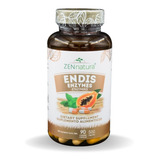 Enzimas Digestivas Endis Bromelina Papaina 90 Cáp Zen Natura