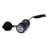 Adaptador Cliff-top Encendedor 20mm A 2 Usb Tc-6680ug