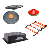 Kit Entrenamiento  Step Cono Tortuga Escalera Tabla Freeman