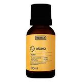 Óleo De Rícino Natural Auxilia No Crescimento 30ml Farmax