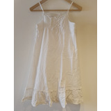 Vestido Nena Solero Blanco Talle 12 Marca Cheeky 