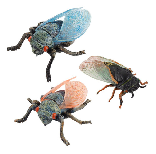 Nuevas Figuritas De Animales De Insectos Real Cicada Model