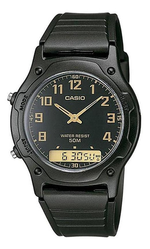 Relógio Casio Digital-analógico Masculino Aw-49h-1bvdf - Pre