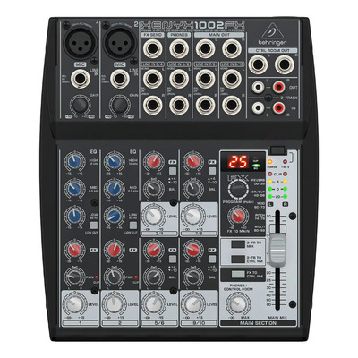 Mezcladora Behringer Xenyx 1002sfx Con Efectos 10 Canales | Meses sin interés