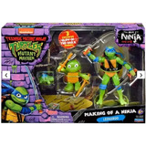 Tortuga Ninja Leonardo X3 Fluor Convirtiéndose 83580 Srj