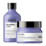 Shampoo + Mascarilla L'oréal Blondifier Cool 