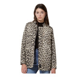 Chaqueta Murphy Print Chocolate  Y Negro  St. Marie