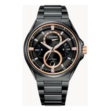 Reloj Citizen Bu0065-64e Attesa 8730 Negro