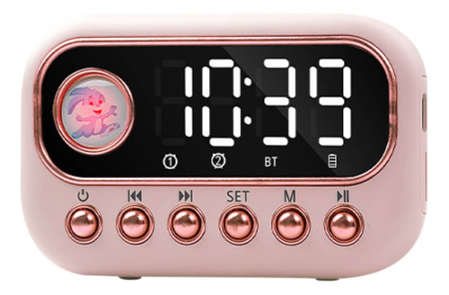 Sonido Bluetooth Inteligente, Despertador, Altavoz, Reloj Se