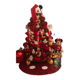 Mickey O Minnie Mouse Set Decoracion Pino Navideño
