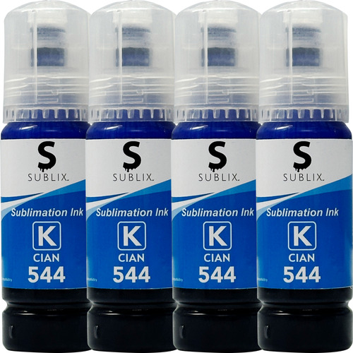 Kit 4 Tintas Sublimar Sublimacion Premium Para Epson T544