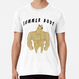 Remera Summer Body - Swole Doge Meme Algodon Premium 