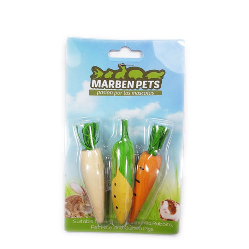 Maderas Vegetales Para Roer Display X3 Pethome