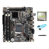 Placa-mãe H55 Lga1156 +i3 550 Cpu+cabo Sata+graxa Térmica