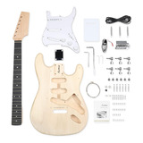 Kit De Guitarra Eléctrica Diy, Estilo St De 6 Cuerdas,...