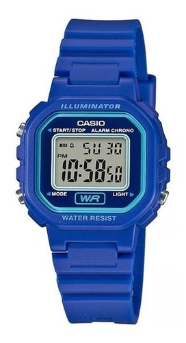 Reloj Mujer Casio La-20wh-2a Azul Digital / Lhua Store