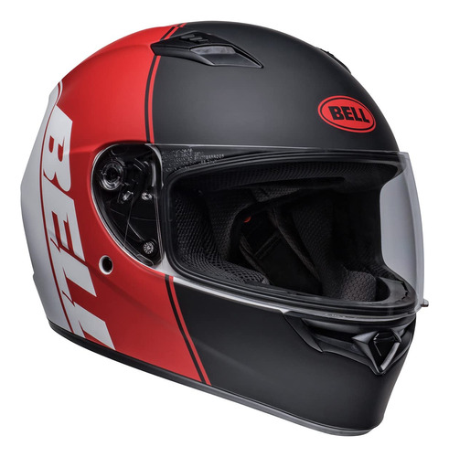 Bell Qualifier - Casco Integral (ascent Negro Mate/rojo/bla.