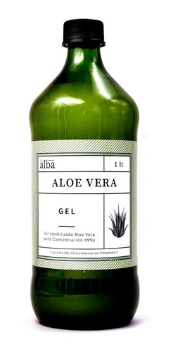 Aloe Vera: Gel Puro 1 Litro - Del Alba