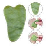 Gua Sha Masaje Facial Yoga En Jade Verde Cuarzo Natural